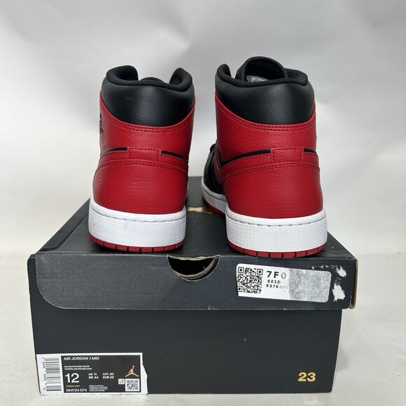 Nike Air Jordan 1 Mid Retro “Banned/Black Gym Red White” main image 2